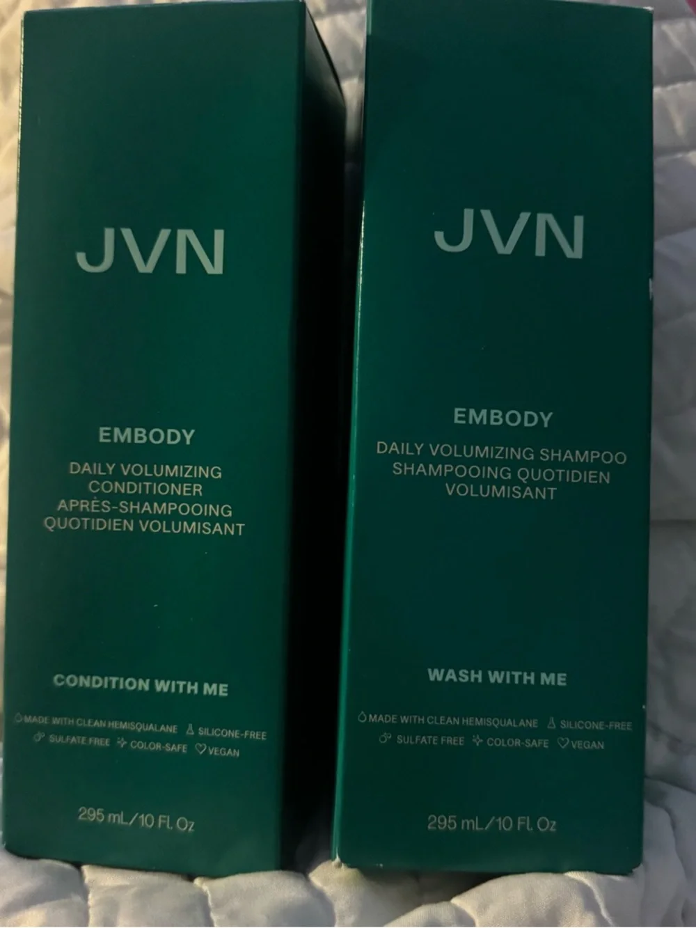 JVN Volumizing Shampoo and conditioner